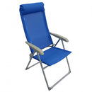 Poltrona Miami 47,5x43x44/120 h cm in Textilene Azzurro