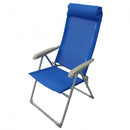 Poltrona Miami 47,5x43x44/120 h cm in Textilene Azzurro