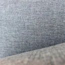 Set Salotto da Giardino Divano 2 Poltrone e Tavolino con Cuscini in Wicker Grigio