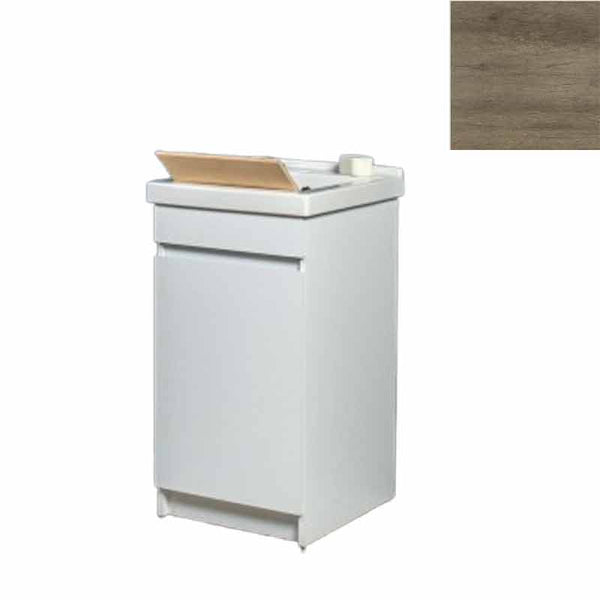 Mobile Lavatoio in Ceramica 1 Anta con Strofinatoio in Legno Massello 45x50x86A cm Olmo Naturale prezzo