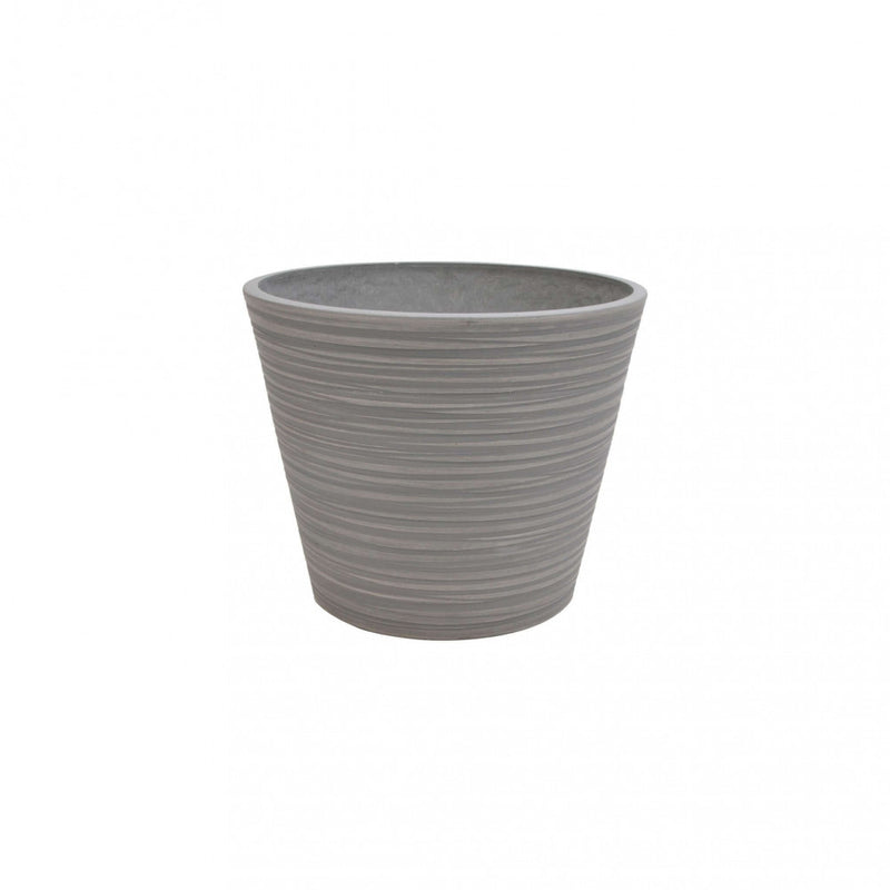 Vaso Grande Camelia Ø41x33,3 cm in Fibra sintetica Antracite