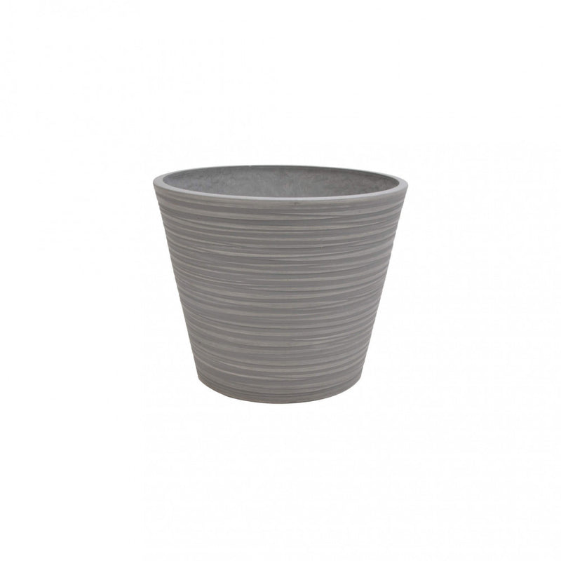 Vaso Grande Camelia Ø41x33,3 cm in Fibra sintetica Antracite