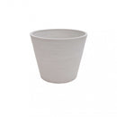 Vaso Grande Camelia Ø41x33,3 cm in Fibra sintetica Bianco