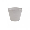 Vaso Grande Camelia Ø41x33,3 cm in Fibra sintetica Bianco