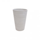 Vaso Piccolo Azalea Ø31x46 cm in Fibra sintetica Bianco