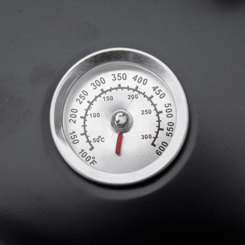 Barbecue a Carbone Carbonella Ø40x80 cm in Acciaio Nero