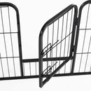 Braciere da Giardino 68x68x45 cm in Metallo e Ceramica