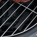 Braciere da Giardino 68x68x45 cm in Metallo e Ceramica