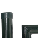 Cancello da Giardino 97x150 cm in Acciaio Verde