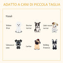 Cuccia per Cani e Gatti 82x56x31,5 cm in MDF e Acciaio Nero