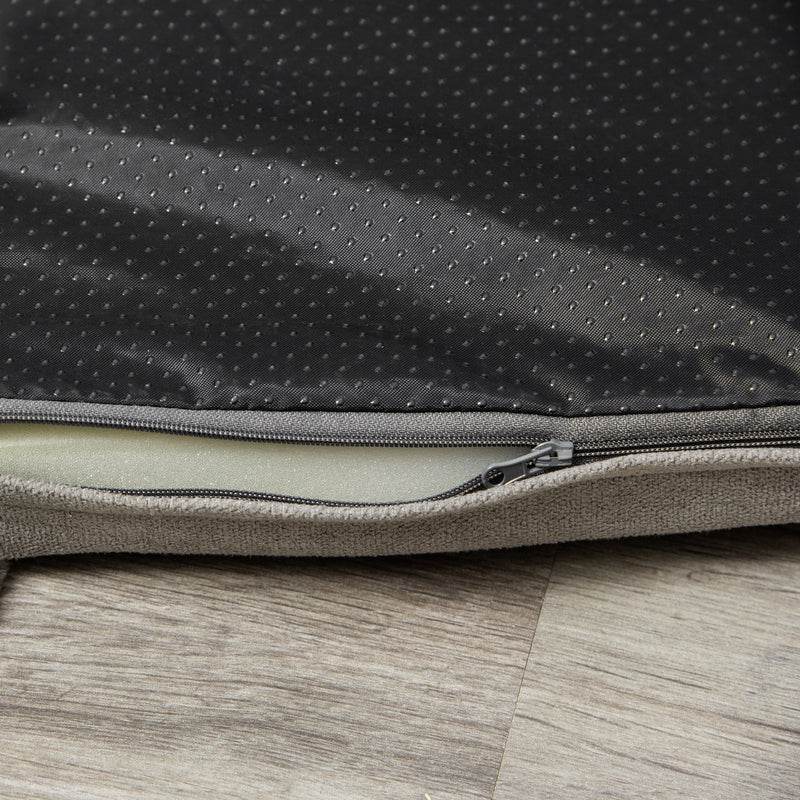 Cuccia per Cani e Gatti 110x70x15,5 cm in Legno e Acciaio Rovere e Grigio