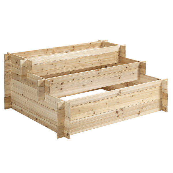 acquista Jardinière 3 Niveaux 120x100x54 cm en Sapin Naturel