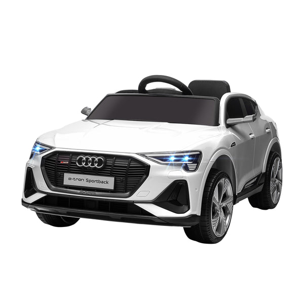 Voiture électrique pour enfants 12V Audi E-Tron Sportback Blanc prezzo