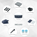 Vasca Idromassaggio da Esterno Gonfiabile Riscaldata Ø195x68 cm 950 Litri Blu Scuro