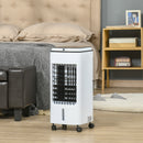 Raffrescatore Ventilatore Evaporativo 4 Litri 75W con Telecomando Bianco