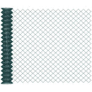 Rete di Recinzione 25m H1,7m in Acciaio e PVC Verde