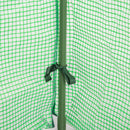 Serra da Balcone Verticale 100x51x170 cm in Polietilene Verde