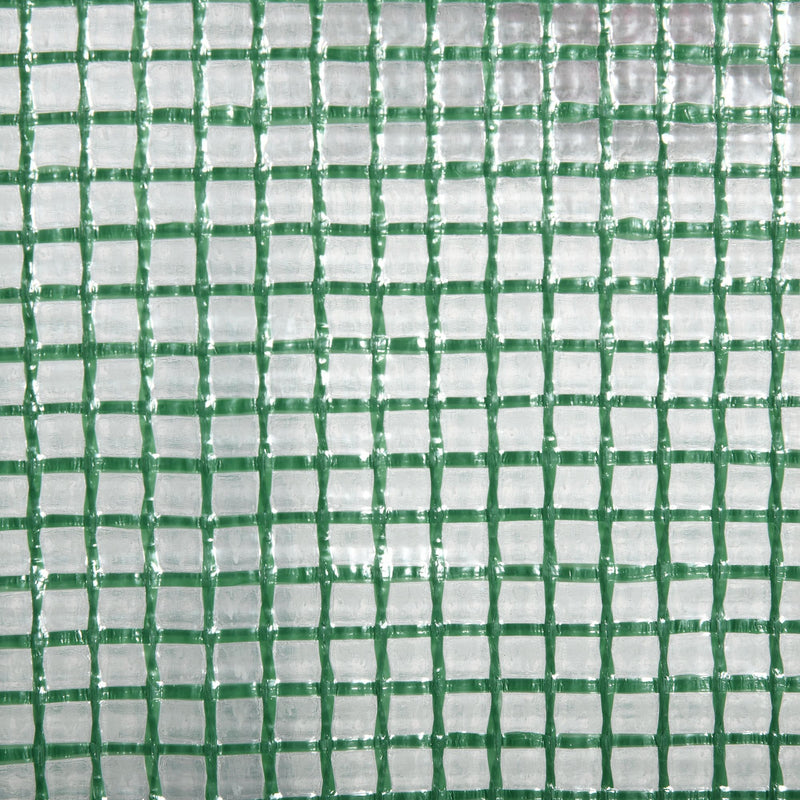 Serra da Giardino 4 Ripiani 69x49x158 cm in Acciaio Verde