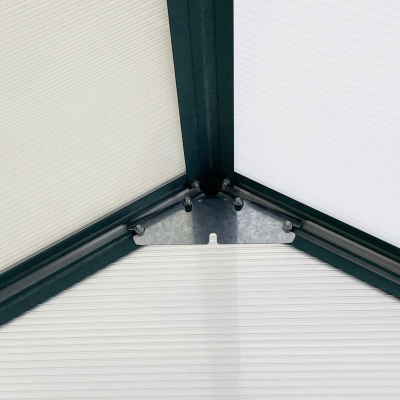 Serra da Giardino 190x253x199 cm in Policarbonato Verde