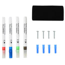 Tenda da Campeggio 4-6 Persone 410x240x195 cm 2 Spazi 4 Porte a Cerniera Verde