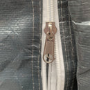 Tendone Garage per Auto Attrezzi 280x240x240 cm in Metallo e Tessuto Polietilene Grigio