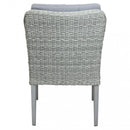 Poltrona Malesia 58x60x88 h cm in Wicker Grigio