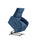Fauteuil releveur électrique 2 moteurs 72x111x86 cm Martina en Microfibre Dispositif Médical 1 Bleu Clair