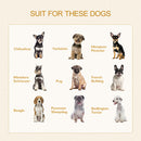 Gabbia per Cani 81x55,5x62,5 cm in ABS e PP Beige