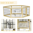 Gabbia per Cani 70x62 cm in Plastica e Filo di Acciaio