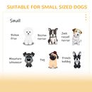 Cuccia per Cani a Casetta 83,5x54x82,5 cm in in Legno di Pino Grigio e Bianco