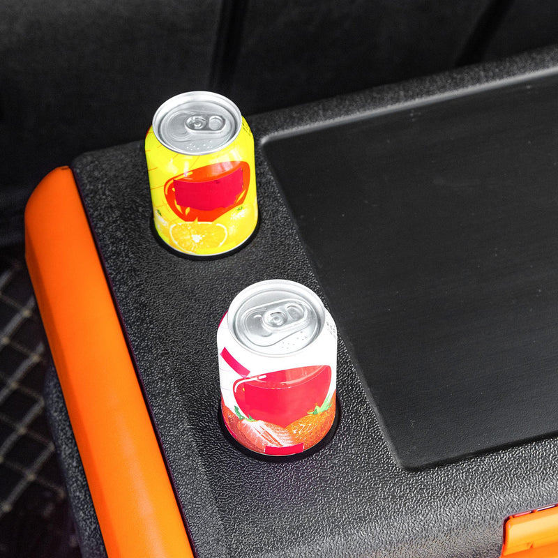 Frigo Portatile Elettrico a Compressore 30 Litri per Auto e Camion Nero e Arancione