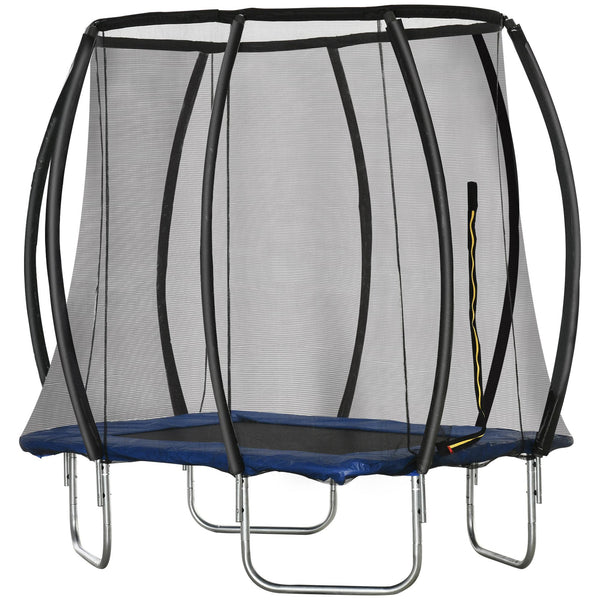 Trampoline Trampoline pour Enfants Ø210 cm avec Filet de Sécurité Bleu online