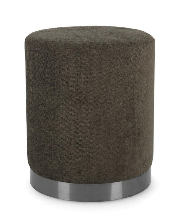 online Pouf Ø 35x42 cm Ernestine in Tessuto Timo