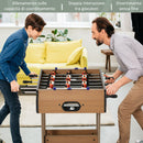 Calcio Balilla Pieghevole 69x37x70 cm in MDF Color Legno