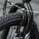 Monopattino per Bambini 156x68x101-108 cm Doppio Freno Nero