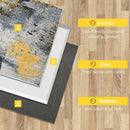 Tappeto Moderno per Interni 200x140 cm in Poliestere Effetto Vellutato Multicolore