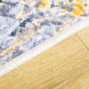 Tappeto Moderno per Interni 200x140 cm in Poliestere Effetto Vellutato Multicolore