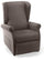 Fauteuil élévateur électrique 2 moteurs 75x107x84 cm avec roues en tissu dispositif médical 1 gris