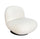 Fauteuil 81x95x71h cm Margot Girev Blanc Bouclé