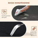 Brandina per Cani Max 30 Kg 120x80x30 cm con Cuscino Rimovibile Grigio