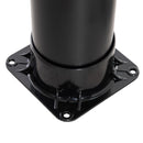 Doccia Solare da Giardino 35L con Miscelatore e Lavapiedi Nera