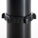 Doccia Solare da Giardino 35L con Miscelatore e Lavapiedi Nera