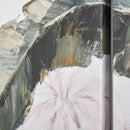 Stampa su Tela Natura 90x30 cm 3 Pezzi in Legno di Pino