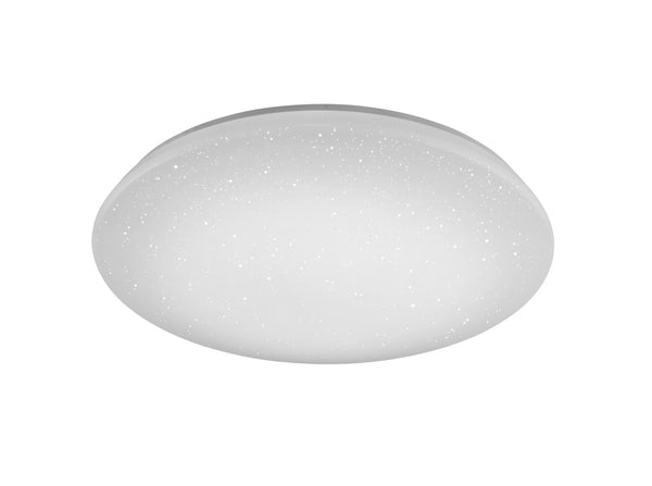 sconto Plafonnier LED d'intérieur en Plastique Blanc