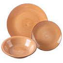 Servizio Piatti 18 Pezzi in Gres VdE Tivoli 1996 Baita Chocolate