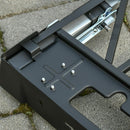 Banco da Lavoro 4 in 1 Pieghevole 132x82,5x77,5 cm in Lega di Alluminio