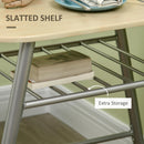 Set Tavolo e 2 Sedie  da Giardino in MDF e Acciaio Argento