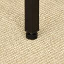 Set Bar Tavolino Alto e 4 Sgabelli in Metallo e Legno Rovere Chiaro