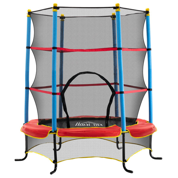 sconto Trampoline Trampoline Ø165x162 cm pour Enfants en Acier Tapis en Polyester