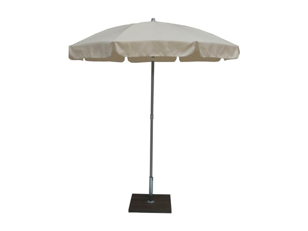 sconto Parasol de jardin Ø2 m Mât Ø33 mm en Acier Maffei Borgo Ecru